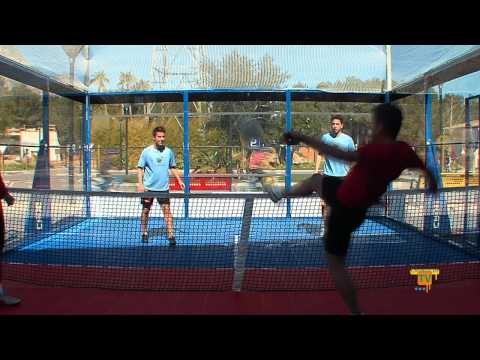 23/03/12 – Nueva pista de Padbol en la Ciutat Esportiva Camilo Cano.