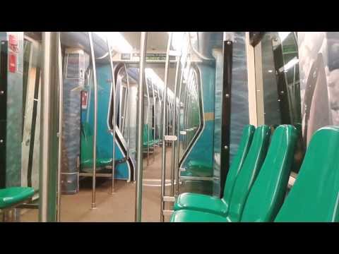 RET Metro 3*Type S op Lijn A - Binnenhof naar Alexander (tot Kralingse Zoom)