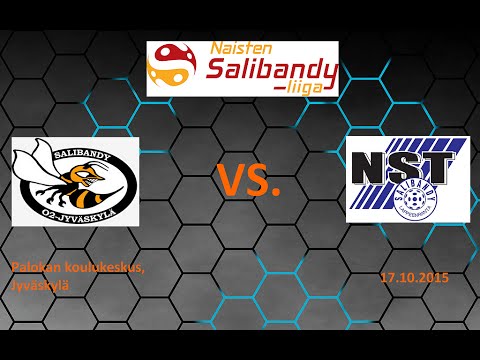 Naisten salibandyliiga: O2-Jkl - NST (17.10.2015)