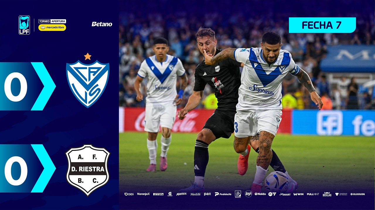 Vélez Sarsfield vs Deportivo Riestra Highlights