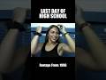 Last Day Of High School In 1996 Nostalgic Nostalgia 90skids Shorts