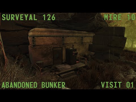 Fallout 76 Surveyal Project 126 - Mire 10 - Abandoned Bunker