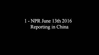 1 - Reporting in China