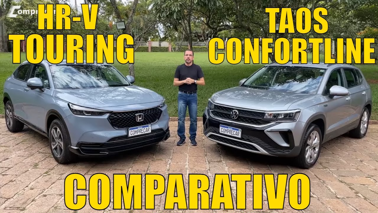 Comparativo: Honda HR-V Touring x Volkswagen Taos Comfortline