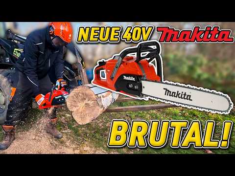 MAKITA schlägt STIHL? Stärkste MAKITA Kettensäge im Test | Werkzeug NEWS 354