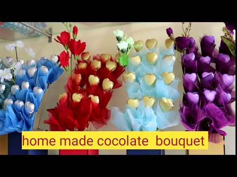 #chocolate bouquet ideas#tutorial making of chocolate bouquet#chocolate bouquet making ideas#viral