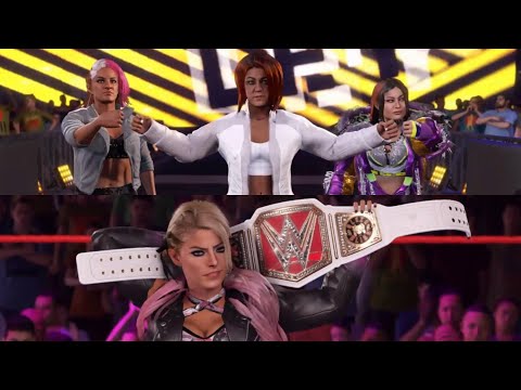 WWE 2K22 - ALEXA BLISS VS IO SHIRAI | RAW
