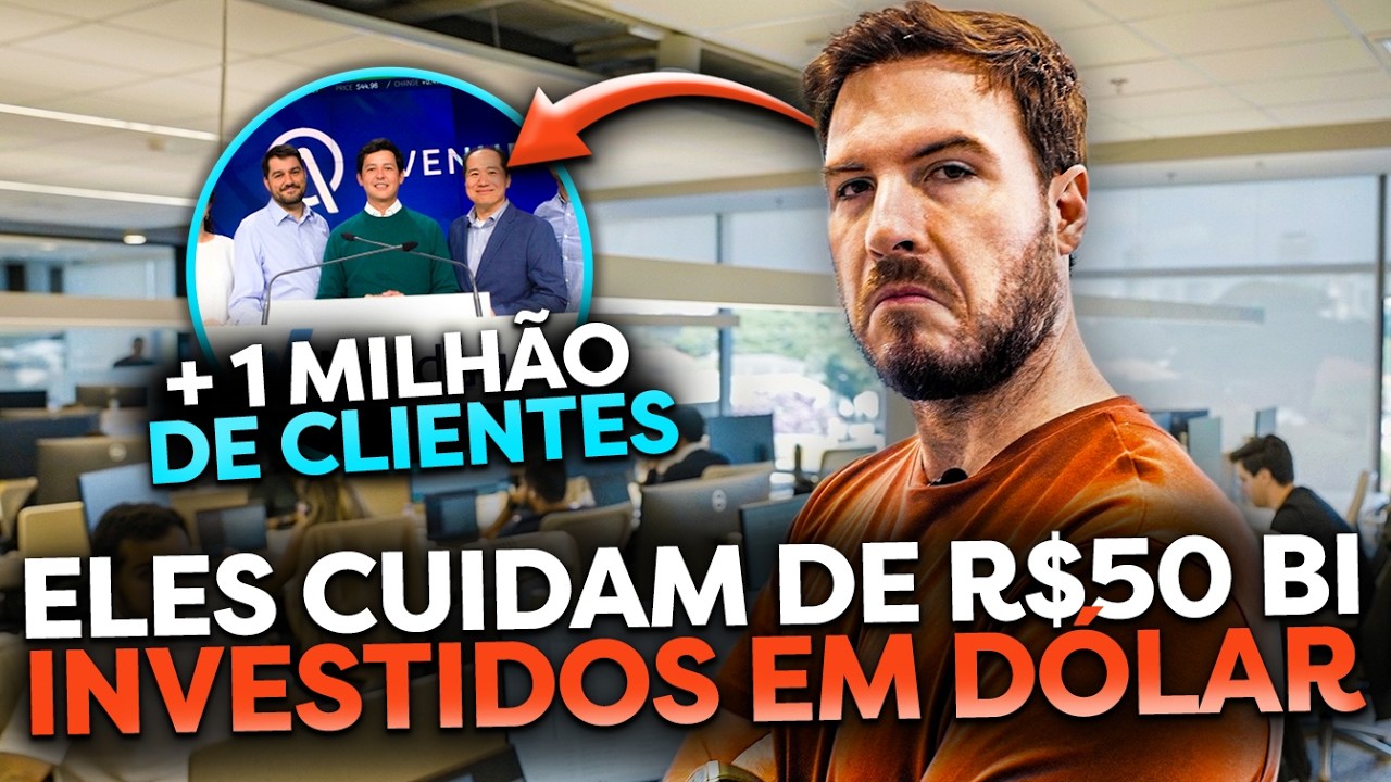 CONHECENDO O ESCRITÓRIO DA AVENUE | Eles investem em DÓLAR o dinheiro de +1 mi de clientes