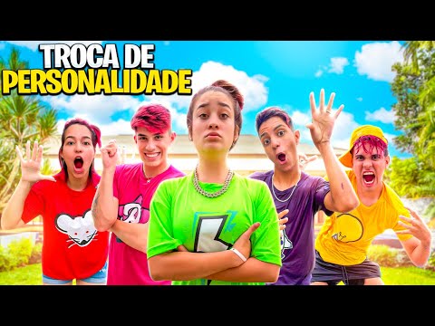 TROCAMOS DE PERSONALIDADE *muita confusão