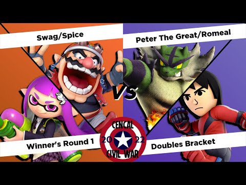 CCCW2022 - Doubles WR1 - Swag/Spice (Red) vs Peter The Great/Romeal (Green)