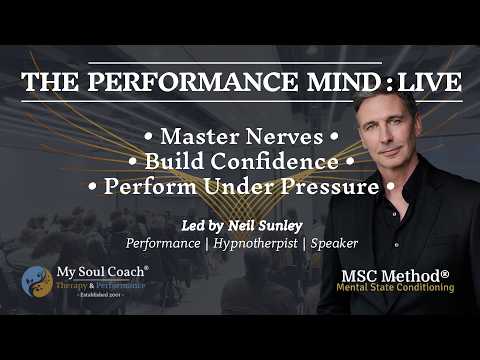 Performance psychology workshop by Neil Sunley at Actors Pro Expo London, covering confidence, anxiety, focus, and mindset tools for actors under pressure.