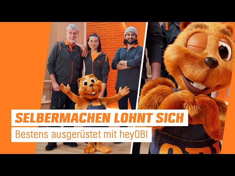 Selbermachen lohnt sich 💪 – bestens ausgerüstet mit heyOBI!