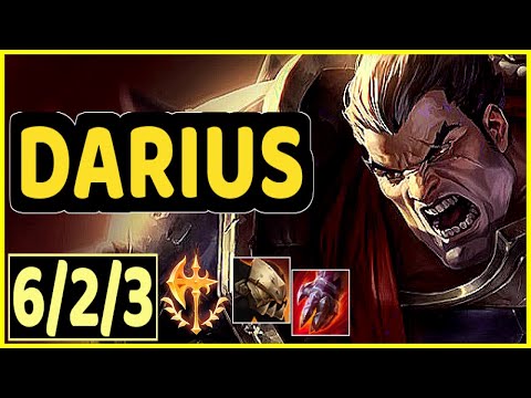 DARIUS VS AURELION SOL - 6/2/3 KDA TOP GAMEPLAY DIAMOND IV