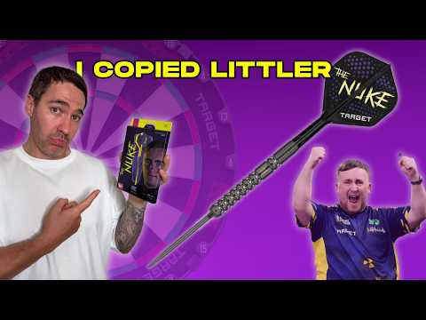 I Tried Luke Littler’s EXACT 2x World Champion Dart Setup 🎯