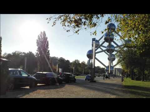 Atomium Brussel, Lightshow  2018
