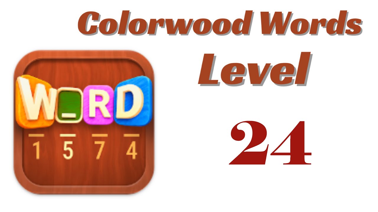 Colorwood Words level 24