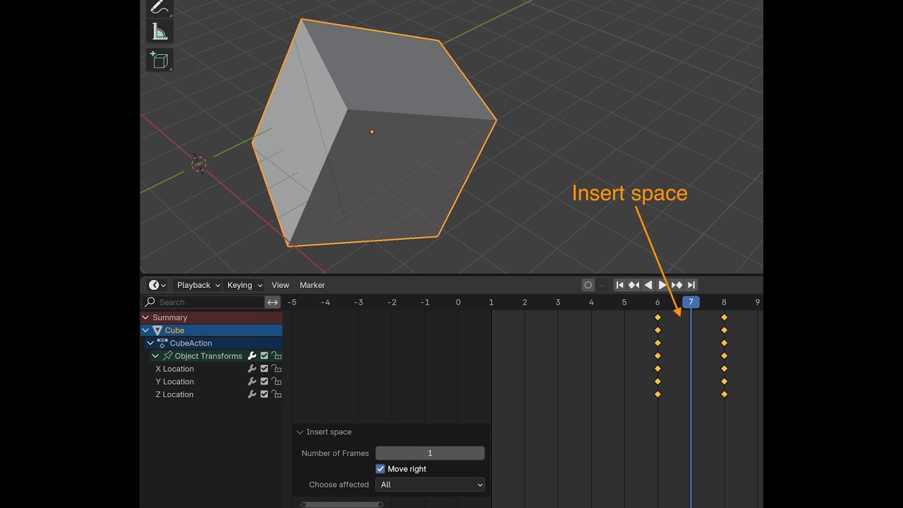 Add-on: Quick move keyframes