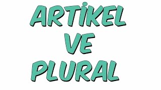 12dkda ALMANCADA ARTİKEL VE PLURAL