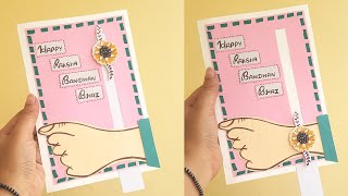 Pull Down Raksha Bandhan Card For Bhai | Handmade Card For Raksha Bandhan #CraftBox