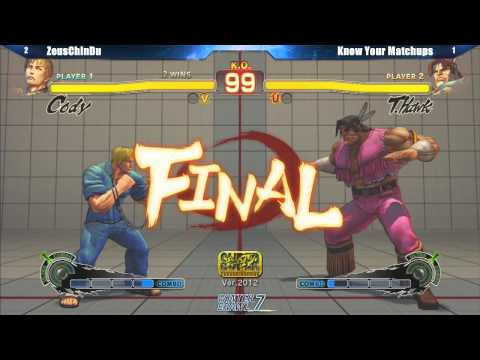 AE2012  ZeusChinDu vs KnowYourMatchups - Winter Brawl 7 Team Tournament