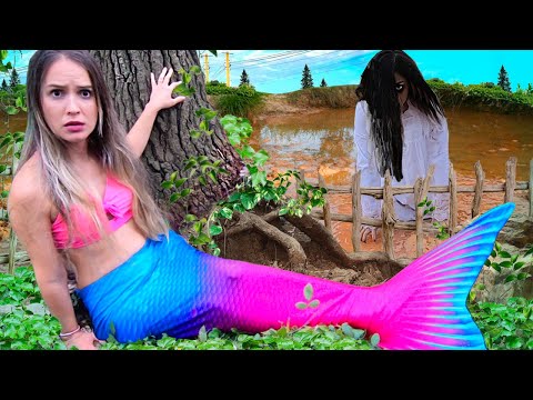 Die Meerjungfrau antwortet nicht und das mysteriöse Mädchen hilft uns