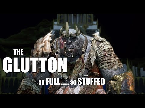 Middle Earth Shadow of War : Unique Orc Encounters & Quotes #6 THE GLUTTON Olog-Hai