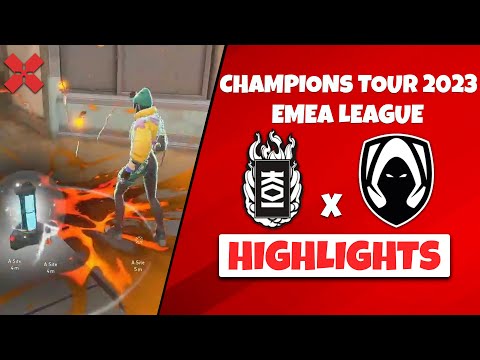CRAZY GAME!! KOI vs Team Heretics - HIGHLIGHTS | VALORANT Champions Tour 2023: EMEA League