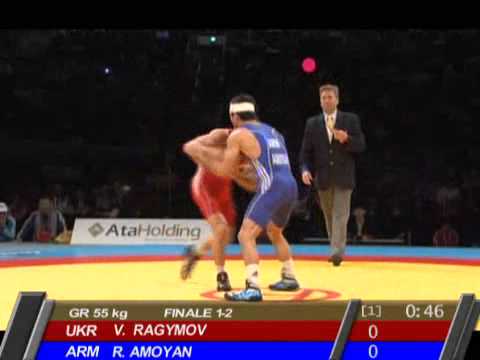 Roman Amoyan (ARM) vs Vyugar Ragymov (UKR) 55kg Greco Roman