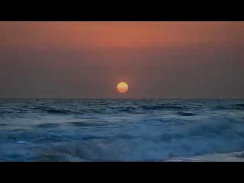 🌊Beauty of sea beach|nature whatsapp status|Sunset video 🌞|relaxing video