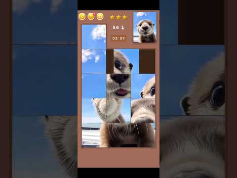 Toon Slide Puzzle: AI Art