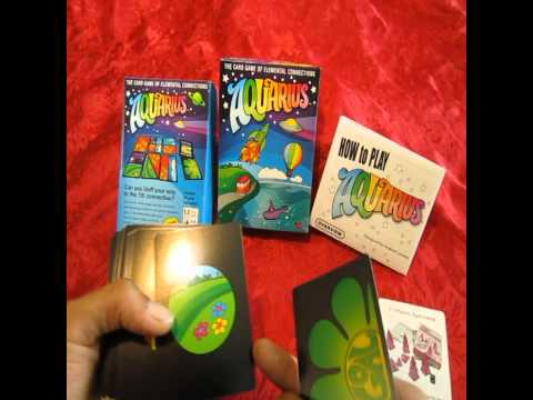 UNBOXED: Aquarius The Card Game Of Elemental Connections - English - TheBrokeAssGamers