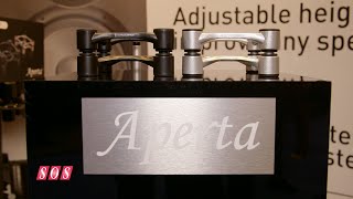 Video thumbnail for IsoAcoustics - Aperta Speaker Stands NAMM2015 by Sound On Sound magazine