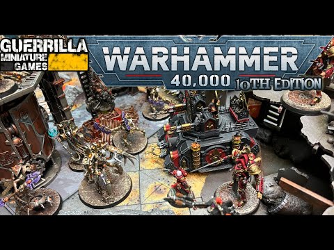 Warhammer 40,000 10th Edition - Necrons vs. Adeptus Sororitas