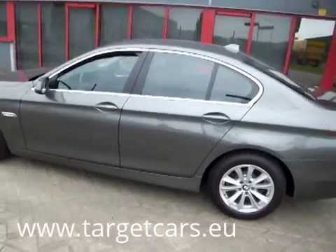 740937 BMW 518D F10 SEDAN AUT NEW/UNREGISTERED GREY 14KM LHD