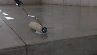Sealing a Concrete Floor