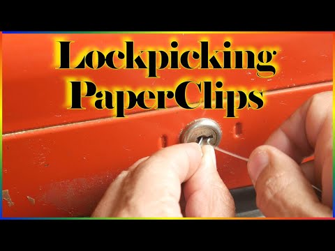 Paper Clip - Craftsman Toolbox Pick