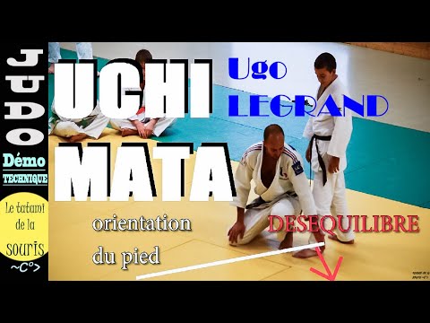 UCHI MATA (Ugo LEGRAND) démo sur DESEQUILIBRE LATERAL [ Tarbes MAM 16-09-19 ]
