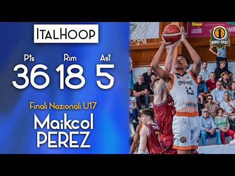 Maikcol Perez  - Finali Nazionali U17 2024 - MVP Finale