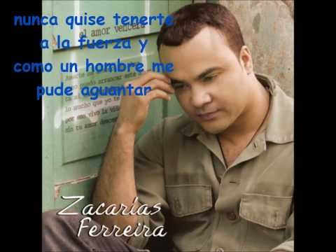 Zacarias Ferreira - Dime Que Falto - Letra