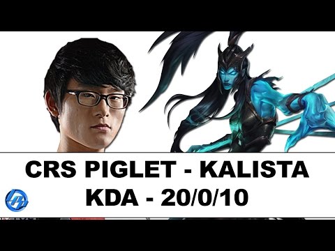 Crs Piglet - Kalista vs Lucian - NA SoloQ