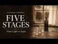 Five Stages - 8x10 Large Format Paper Negative & Silver Contact Print