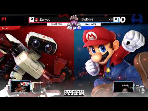 BYOG #37 | MKBigBoss (R.O.B) Vs. Zenyou (Mario) | Grand Final
