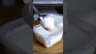 材料3つ！ゼラチン不要！タッパーそのままレアチーズケーキ作り方！#簡単レシピ