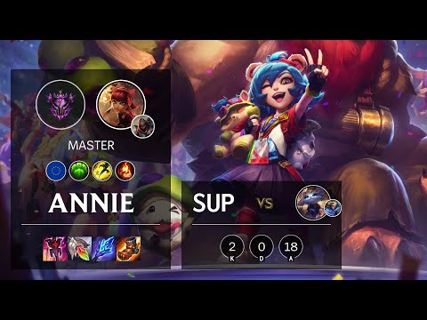 Annie Support vs Yuumi - EUW Master Patch 10.25