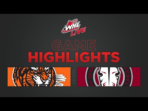 WHL Highlights: Tigers (3) at Rebels (2) SO - November 25, 2022