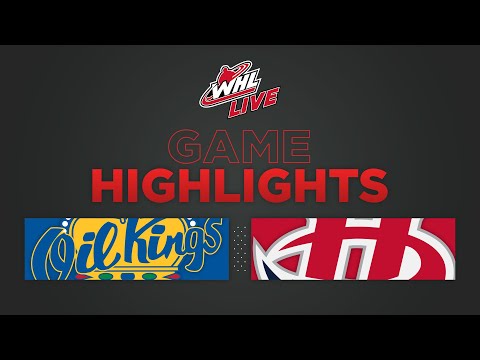 WHL Highlights: Oil Kings (1) at Hurricanes (4) - December 14, 2022