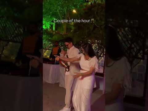 Couple entry for cocktail #shorts #cocktails #cocktailparty #afterparty