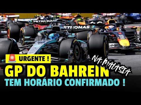 ​🚨 ATENÇÃO! GP DO BAHREIN NA MALASIA - FIA CONFIRMA HORÁRIOS DA CORRIDA!