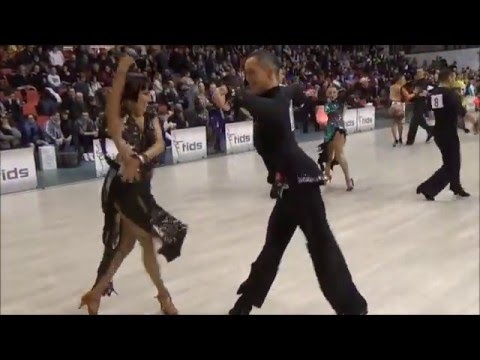 2016 TLC Millennium Dance - Edgar Marcos & Alina Nowak - Over16 La 1R Samba