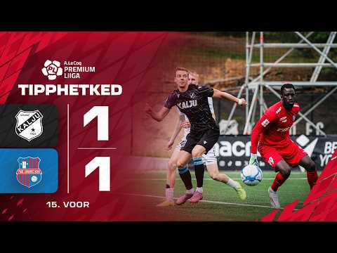  Jalgpalliklubi Nõmme Kalju Tallinn 1-1 FC Linnameeskond Paide 